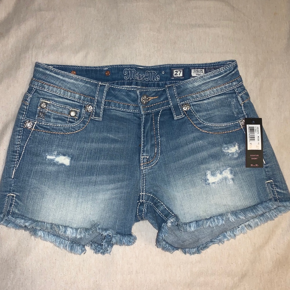 Miss me denim shorts